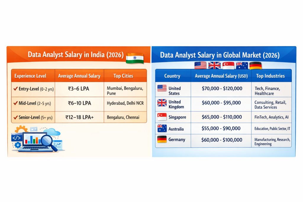 Data Analyst Salary in India (2026)