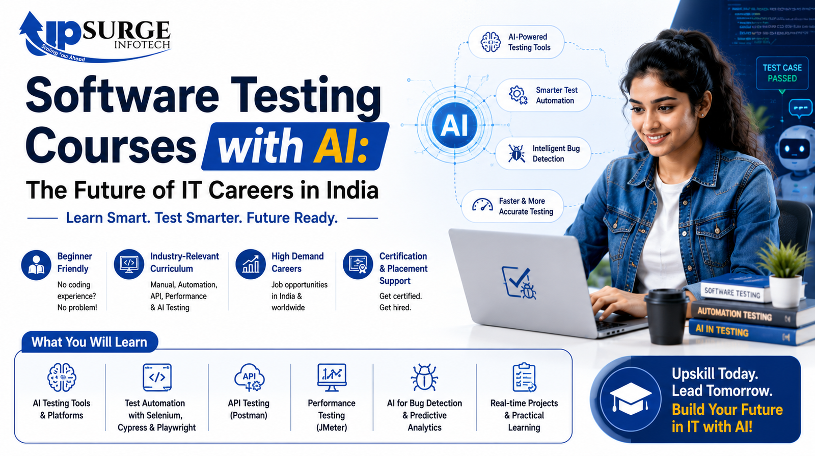 Software Testing Courses with AI: The Future of IT Careers in India
